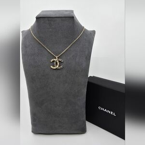Chanel CC Logo Necklace